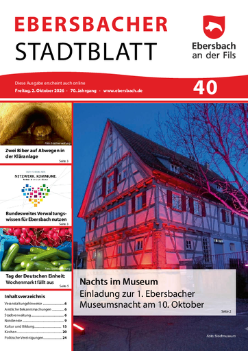 NUSSBAUM+ Premium - Ebersbacher Stadtblatt
