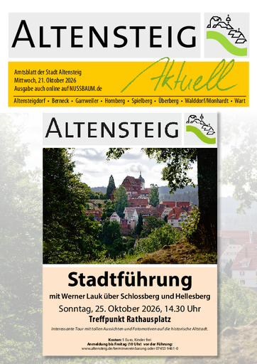 NUSSBAUM+ Premium - Altensteig Aktuell